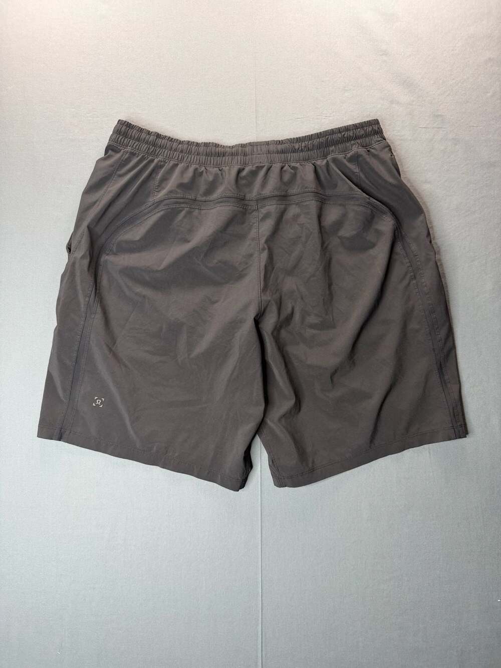 Lululemon Pace Breaker Shorts Size XL Black Lined Athletic Gym Running